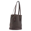 LOUIS VUITTON Damier Ebene Marais Shoulder Bag N42240 LV Auth 209923-1