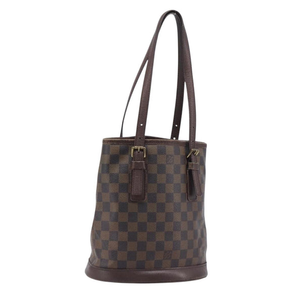 LOUIS VUITTON Damier Ebene Marais Shoulder Bag N42240 LV Auth 209923