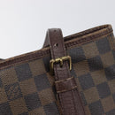 LOUIS VUITTON Damier Ebene Marais Shoulder Bag N42240 LV Auth 209923-16