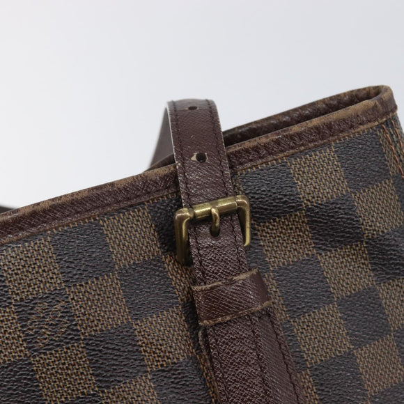 LOUIS VUITTON Damier Ebene Marais Shoulder Bag N42240 LV Auth 209923