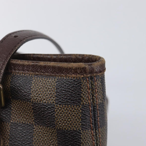 LOUIS VUITTON Damier Ebene Marais Shoulder Bag N42240 LV Auth 209923