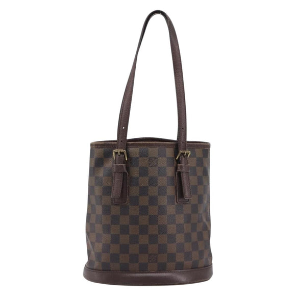 LOUIS VUITTON Damier Ebene Marais Shoulder Bag N42240 LV Auth 209923
