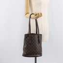 LOUIS VUITTON Damier Ebene Marais Shoulder Bag N42240 LV Auth 209923-28