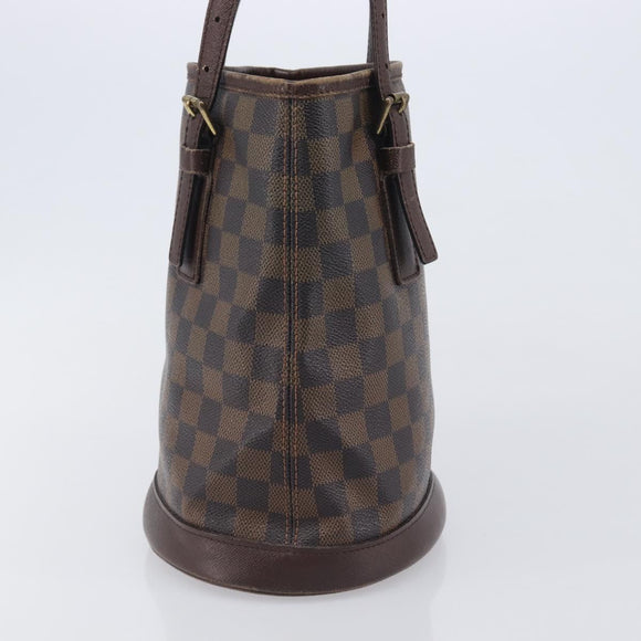 LOUIS VUITTON Damier Ebene Marais Shoulder Bag N42240 LV Auth 209923