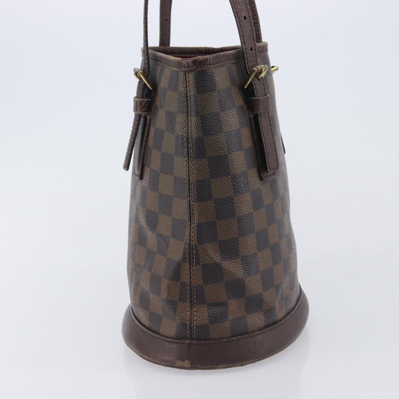 LOUIS VUITTON Damier Ebene Marais Shoulder Bag N42240 LV Auth 209923