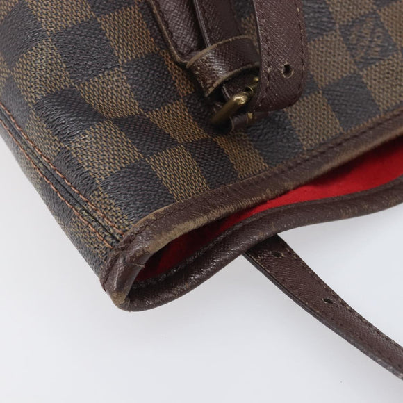 LOUIS VUITTON Damier Ebene Marais Shoulder Bag N42240 LV Auth 209923