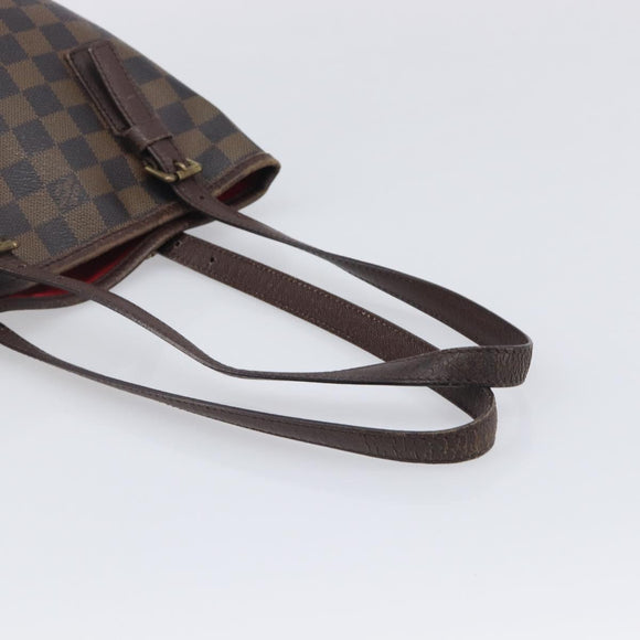 LOUIS VUITTON Damier Ebene Marais Shoulder Bag N42240 LV Auth 209923