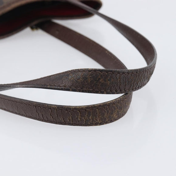 LOUIS VUITTON Damier Ebene Marais Shoulder Bag N42240 LV Auth 209923