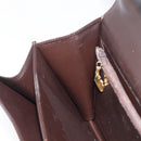 GUCCI Shoulder Bag Leather Brown Gold Auth 209924-20