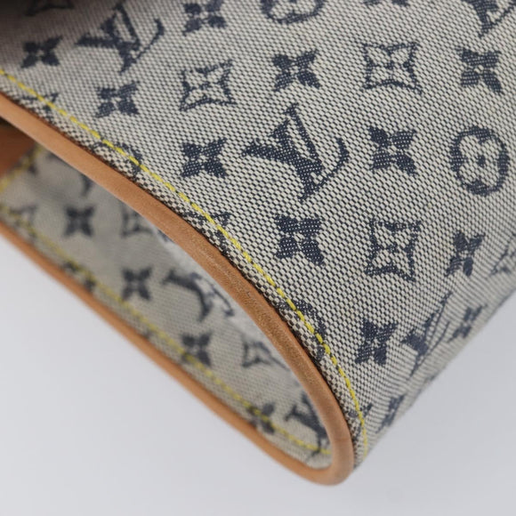 LOUIS VUITTON Monogram Mini Camille Chain Bag Blue M92002 LV Auth 209926V