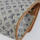 LOUIS VUITTON Monogram Mini Camille Chain Bag Blue M92002 LV Auth 209926V-13