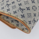LOUIS VUITTON Monogram Mini Camille Chain Bag Blue M92002 LV Auth 209926V-18