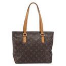 LOUIS VUITTON Monogram Cabas Piano Tote Bag M51148 LV Auth 209932V-2