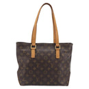 LOUIS VUITTON Monogram Cabas Piano Tote Bag M51148 LV Auth 209932V-3