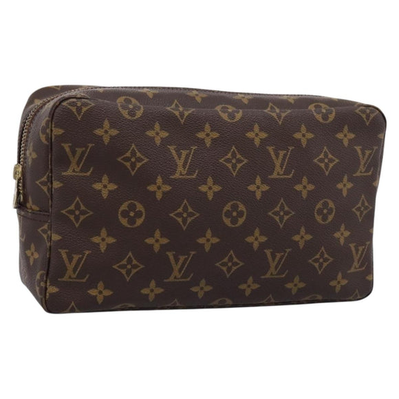 LOUIS VUITTON Monogram Trousse Toilette 28 Clutch Bag M47522 LV Auth 209937V