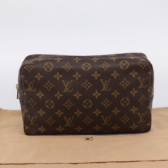 LOUIS VUITTON Monogram Trousse Toilette 28 Clutch Bag M47522 LV Auth 209937V