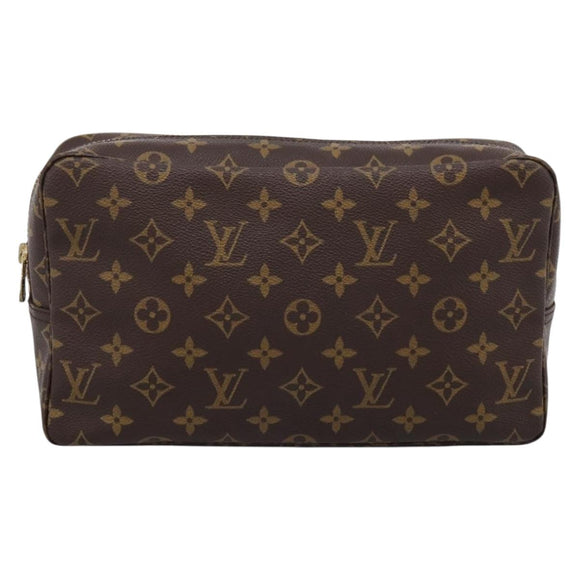 LOUIS VUITTON Monogram Trousse Toilette 28 Clutch Bag M47522 LV Auth 209937V