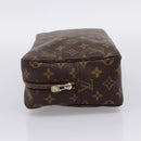 LOUIS VUITTON Monogram Trousse Toilette 28 Clutch Bag M47522 LV Auth 209937V-4
