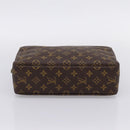 LOUIS VUITTON Monogram Trousse Toilette 28 Clutch Bag M47522 LV Auth 209937V-7