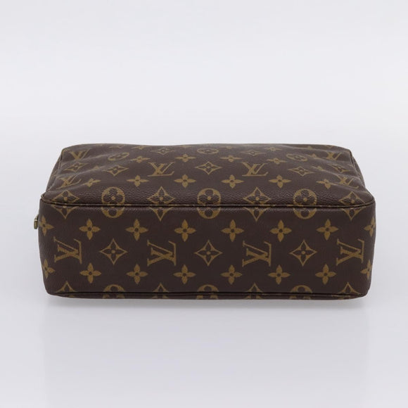 LOUIS VUITTON Monogram Trousse Toilette 28 Clutch Bag M47522 LV Auth 209937V