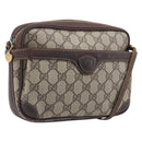 GUCCI GG Supreme Shoulder Bag PVC Beige Gold 007 904 0423 Auth 209939-1
