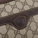 GUCCI GG Supreme Shoulder Bag PVC Beige Gold 007 904 0423 Auth 209939-16