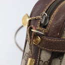 GUCCI GG Supreme Shoulder Bag PVC Beige Gold 007 904 0423 Auth 209939-17