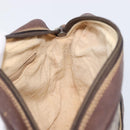 GUCCI GG Supreme Shoulder Bag PVC Beige Gold 007 904 0423 Auth 209939-21