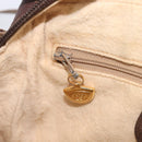 GUCCI GG Supreme Shoulder Bag PVC Beige Gold 007 904 0423 Auth 209939-23