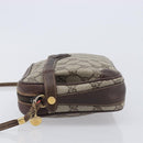 GUCCI GG Supreme Shoulder Bag PVC Beige Gold 007 904 0423 Auth 209939-5