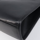 GUCCI Jackie Hand Bag Leather Black Silver 002 1065 Auth 209943V-15