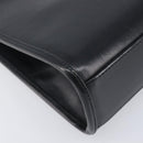 GUCCI Jackie Hand Bag Leather Black Silver 002 1065 Auth 209943V-16