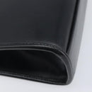 GUCCI Jackie Hand Bag Leather Black Silver 002 1065 Auth 209943V-18