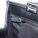 GUCCI Jackie Hand Bag Leather Black Silver 002 1065 Auth 209943V-23