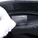 GUCCI Jackie Hand Bag Leather Black Silver 002 1065 Auth 209943V-12