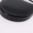 LOEWE Shoulder Pouch Heel Pouch Leather Black Auth 209944-15
