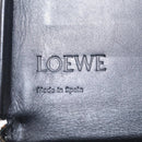 LOEWE Shoulder Pouch Heel Pouch Leather Black Auth 209944-18