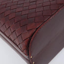 Bottega Veneta INTRECCIATO Hand Bag Leather Red Auth 209946V-15