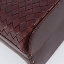 Bottega Veneta INTRECCIATO Hand Bag Leather Red Auth 209946V-17