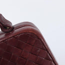Bottega Veneta INTRECCIATO Hand Bag Leather Red Auth 209946V-10