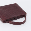 Bottega Veneta INTRECCIATO Hand Bag Leather Red Auth 209946V-6