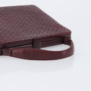 Bottega Veneta INTRECCIATO Hand Bag Leather Red Auth 209946V-7