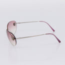 CHANEL Camelia Sunglasses Metal Pink CC Auth 209949V-5