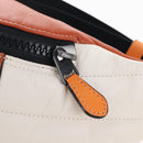 Coach Body Bag Leather Brown White Auth 209957A-20
