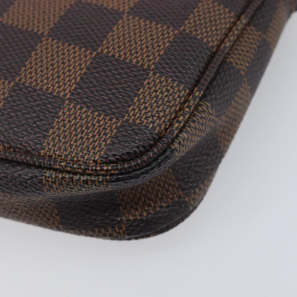 LOUIS VUITTON Ebene Mini Pochette Accessoires Pouch N58009 LV Auth 209964A