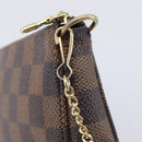 LOUIS VUITTON Ebene Mini Pochette Accessoires Pouch N58009 LV Auth 209964A-14