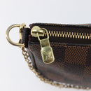LOUIS VUITTON Ebene Mini Pochette Accessoires Pouch N58009 LV Auth 209964A-15