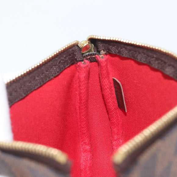 LOUIS VUITTON Ebene Mini Pochette Accessoires Pouch N58009 LV Auth 209964A