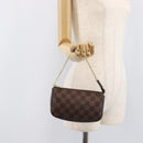 LOUIS VUITTON Ebene Mini Pochette Accessoires Pouch N58009 LV Auth 209964A-20