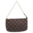 LOUIS VUITTON Ebene Mini Pochette Accessoires Pouch N58009 LV Auth 209964A-22